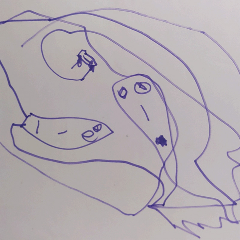 Disegno di Martina – Leggiamo il disegno di Martina